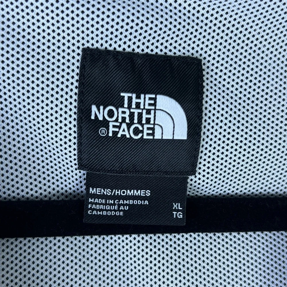 The North Face Windbreaker Jacket Men's XL White Black Colorblock Gorpcore